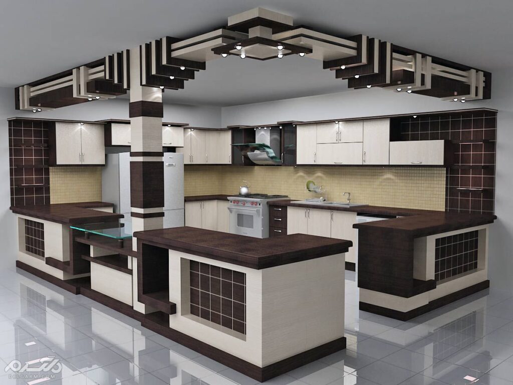 قیمت متری کابینت هایگلاس در کیش